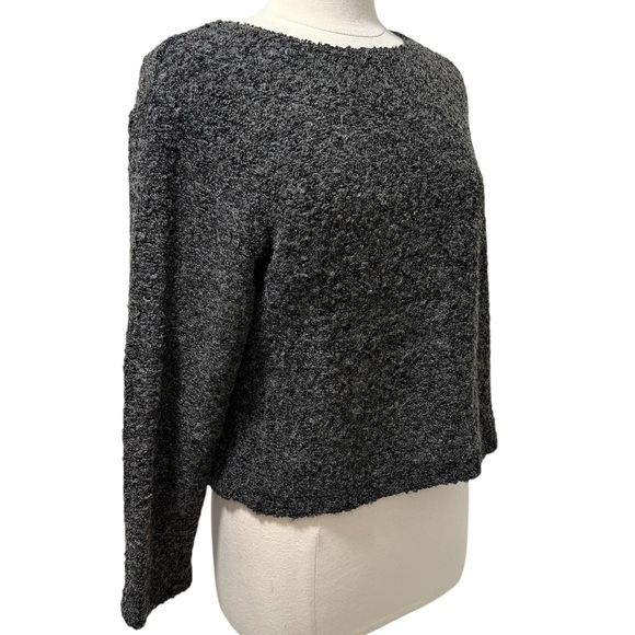 CLIO 80s 90s Vintage Boucle/Nubby Wool Blend Knit Textured Sweater Medium NWOT - Picture 4 of 13